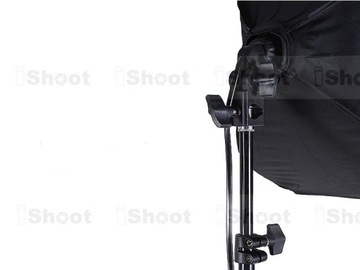 КОМПЛЕКТ СОФТБОКСА ПОСТОЯННОГО СВЕТА 40x40 см, ШТАТИВ 600ВТ