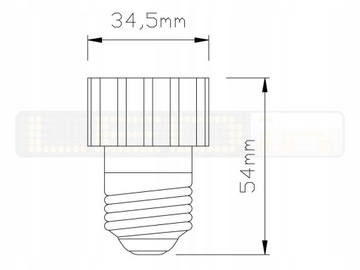 ADAPTER PRZEJŚCIÓWKA E27 DO ŻARÓWKA GU10 2szt.