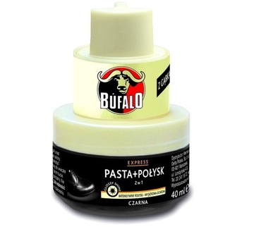 КРЕМ С ПРОЗРАЧНЫМ ВОСКОМ ДЛЯ ЗАЩИТЫ НАТУРАЛЬНОЙ КОЖИ BUFALO GLOSSY SHINE PASTE