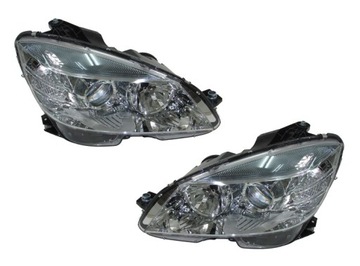 KOMPLET SVĚTLOMET MERCEDES W204 TŘÍDA C 2008-2011