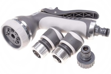 ZRASZACZ WODY PISTOLET 8 FUNKCJI ZESTAW 4CZ. 1/2