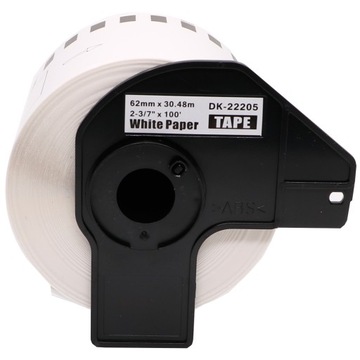 Лента BROTHER Черная DK-22205