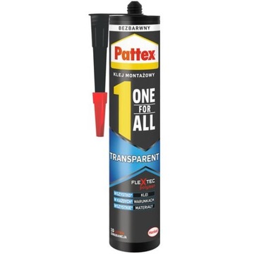 Klej Montażowy Pattex One For All Transparent 290g