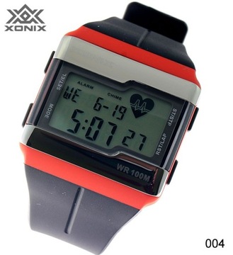 СПОРТИВНЫЕ ЧАСЫ XONIX HRM1 ИЗМЕРИТЕЛЬ ЧСС ИМТ ТРЕНИРОВКА