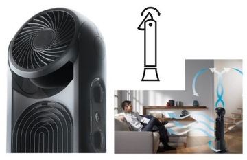 КОЛОННЫЙ ВЕНТИЛЯТОР НАПОЛЬНЫЙ КРУГЛЫЙ ВЕНТИЛЯТОР TURBO POWER HONEYWELL