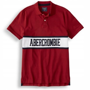 ABERCROMBIE FITCH Oryginalna Koszulka Polo USA XXL