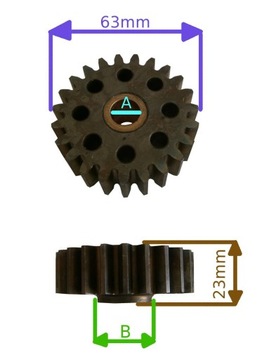 ШЕСТЕРНЯ МТД 717-04678