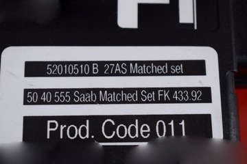 ŘÍZENÍ 5040167 SAAB 9-5 95 1 I 2.0 16V 99R