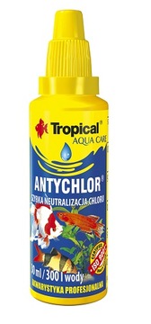Tropical ANTYCHLOR 30ml UZDATNIACZ na 300L WODY