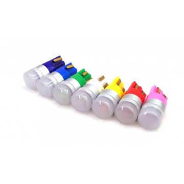 W5W Zielona żarówka LED T10 12V CANBUS 190lm