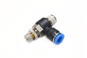Zawór wtykowy dławiąco zwrotny 3/8'' - 12 mm