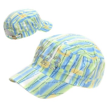 CZAPKA PATROLÓWKA Z DASZKIEM K52C TURKUSOWA