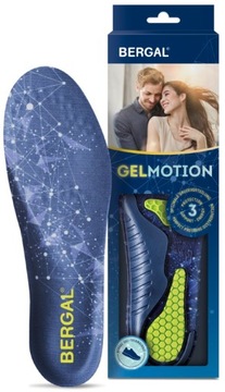 Гелевые стельки для обуви Bergal GelMotion 3 - 40/41