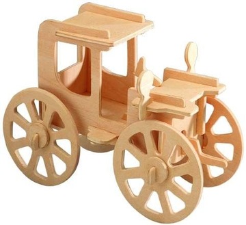 PUZZLE DREWNIANE 3D AUTO ROLLING AUTOMOBILE