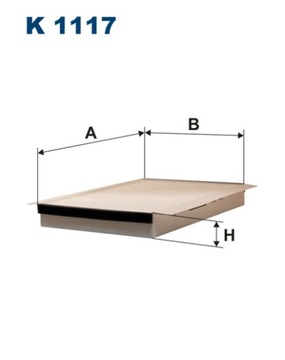 FILTR KABINA FILTRON K1117 S70 V70 V90 XC70