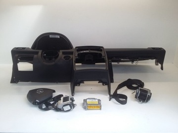Панель консоли, ремни, датчики, подушки безопасности, Mercedes W169