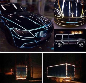 ODBLASKOWA ŚWIECĄCA TAŚMA 3M 983-10 oznaczeniowa