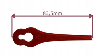 ПЛАСТИНЫ РЕЖУЩИЕ ЛЕЗВИЯ ДЛЯ ТРИММЕРА FLORABEST FAT 18