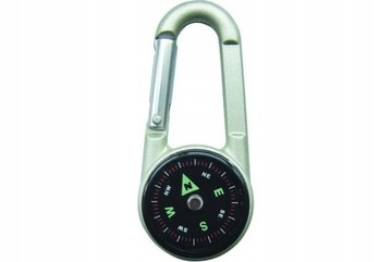 Kompas BCB 3w1 termometr karabińczyk karabinek