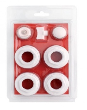 Редукционные пробки радиатора в комплекте с силиконовой прокладкой и ключом