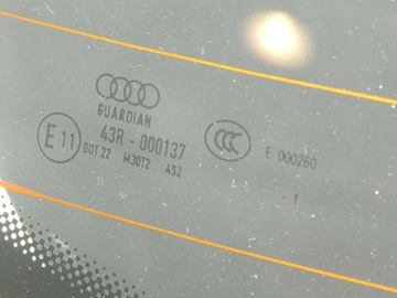 AUDI A7 4G KLAPA LY9C SZYBA 11R. S-LINE