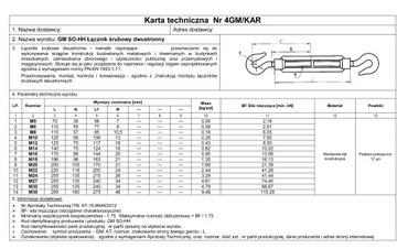 ŚRUBA RZYMSKA HAK-HAK DIN 1480 AT - M6 / 1 SZT.
