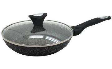 PATELNIA GRANITOWA 26cm KLAUSBERG KB-7040 +POKRYWA