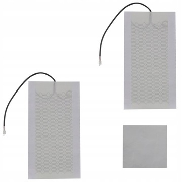 Нагревательные коврики для обивки, 2 коврика, комплект на 1 сиденье, 12В 50Вт