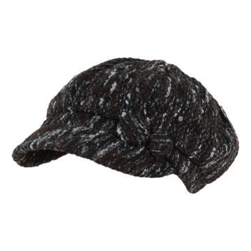 CZAPKA KASZKIET DAMSKI Z DASZKIEM K78C CZ-BRĄZOWY