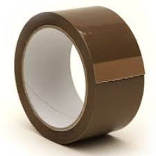 TAŚMA KLEJĄCA SOLVENT BRĄZOWA 48MM/60Y ŁÓDŹ