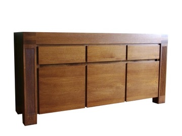 ELEGANCKA KOMODA DĘBOWA 220 KUBUS, MEBLE CZAJKA