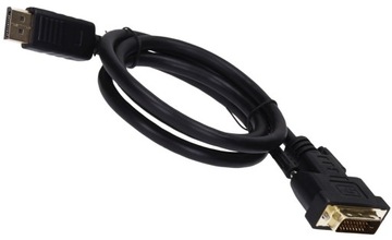 kabel DisplayPort - DVI 1m cyfrowy Full HD