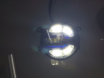КРУГЛЫЕ СВЕТОДИОДНЫЕ ПРОТИВОТУМАННЫЕ ГАЛОГЕННЫЕ ДНЕВНЫЕ ХОДОВЫЕ ФОНАРИ