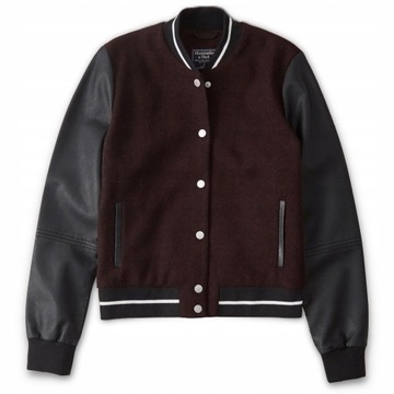 kurtka baseballowa ABERCROMBIE Hollister Varsity S