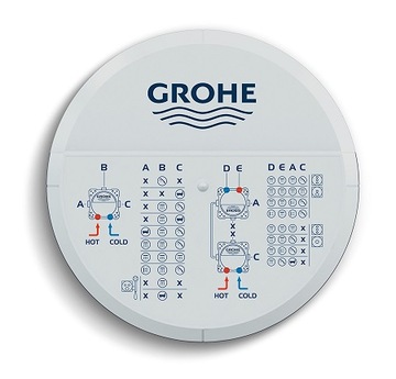 Grohe Rapido Smartbox универсальный латунный смеситель скрытого монтажа