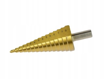 СТУПЕНЧАТОЕ КОНУСНОЕ СВЕРЛО HS TYTAN 4–39 мм СВЕРЛА