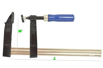 ЗАЖИМ Струбцина столярная мебельная 80x300 STRONG NewPro