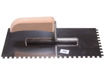 PACA NIERDZEWNA 280MM DREWNIANA ZĘBATA ZĄB 6x6