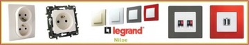 Legrand NILOE Одинарная красная рамка 665021