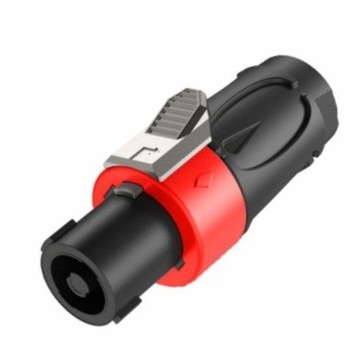 Wtyk głośnikowy Speakon RS4F-N-RD spikon spekon