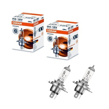 Żarówki OSRAM Original H4 12V 60/55W P43t - 2 szt.