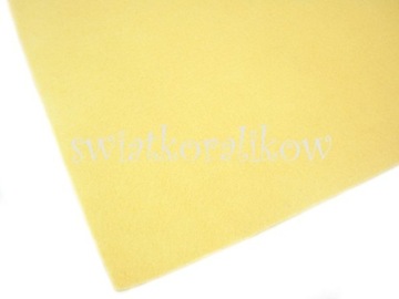 FL004 Filc z metra piaskowy 1mm 50x85cm