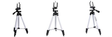 STATYW ALUMINIOWY TRIPOD 1020mm POKROWIEC POZIOMI
