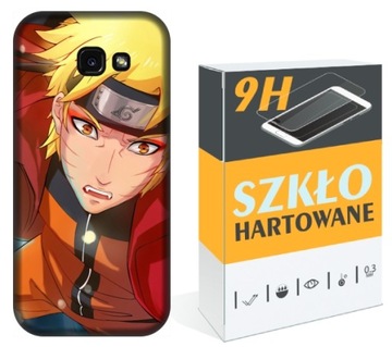 ETUI SZKŁO Samsung Galaxy A5 2017 naruto