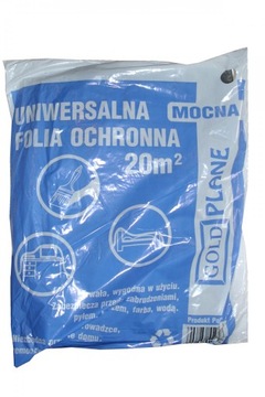 FOLIA PLANDEKA MALARSKA 4x5m Mocna Gruba
