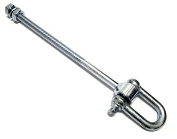 HAK MOCOWANIE HUŚTAWKI Z SZEKLĄ M10x260 TEFLON !!