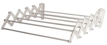 Szuszarka do bielizny ubrań rozciągana harmonijka ścienna 60cm