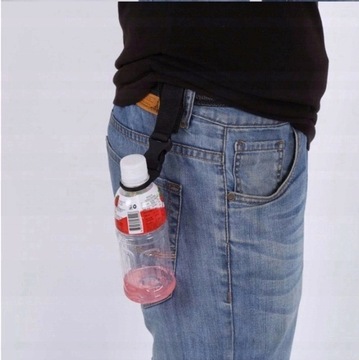 ТУРИСТИЧЕСКИЙ ДЕРЖАТЕЛЬ ДЛЯ БУТЫЛОК 2 ШТ. ЧЕРНЫЙ+ЗЕЛЕНЫЙ