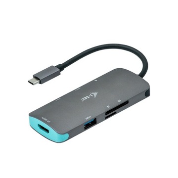 i-tec USB-C Metal Nano Stacja Dokująca HDMI+USB+SD