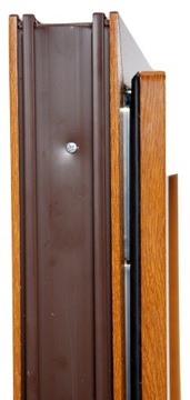 ОКНО ПВХ 80 х 110 / 800 х 1100 РУ 2 х ЗОЛОТОЙ ДУБ